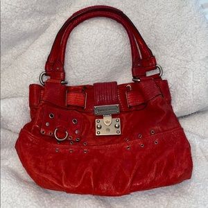 Like new Juicy Couture red shoulder bag